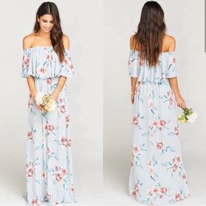 Used Show Me Your MuMu Hacienda Floral
Maxi Dress | X small